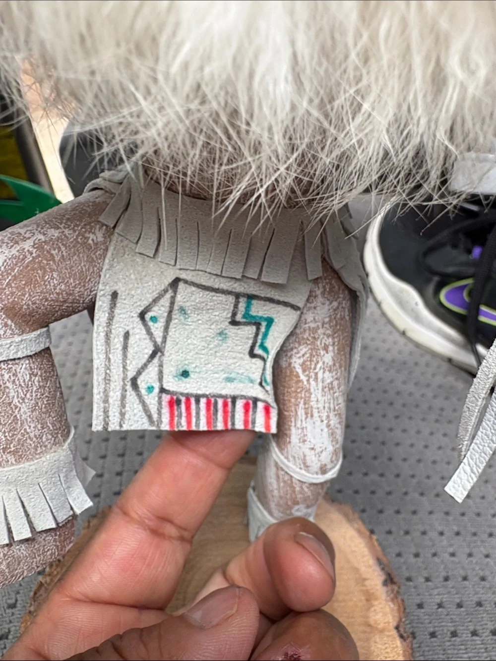 Handmade Native American Navajo Made Owl Kachina Doll , by Kenneth